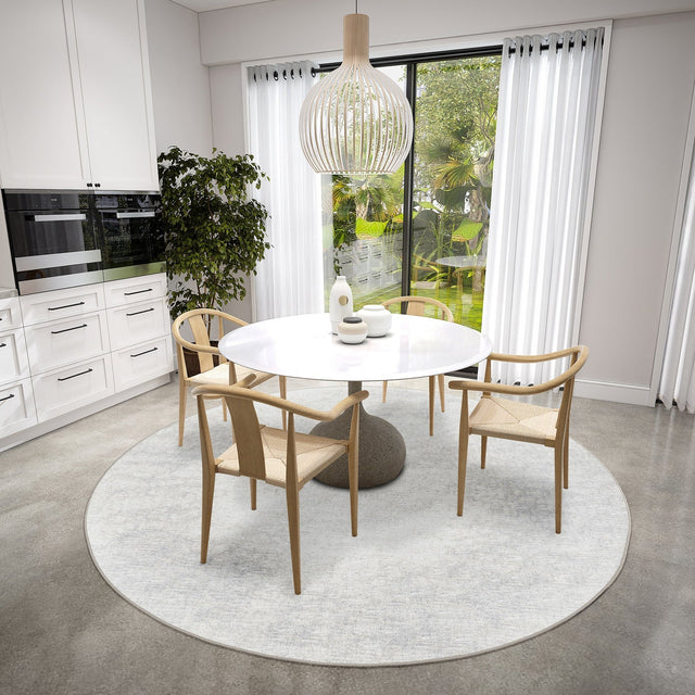 Dalyn Winslow WL1 Ivory Rug shown in a room