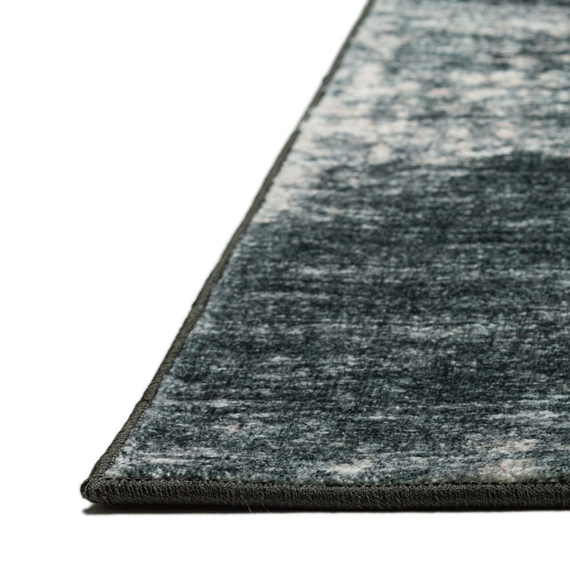 Dalyn Winslow WL1 Midnight Rug finished edge detail