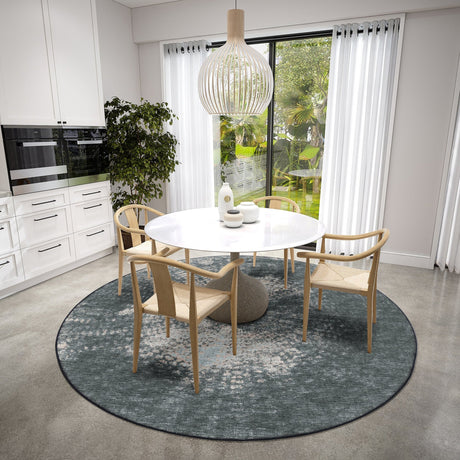Dalyn Winslow WL1 Midnight Rug shown in a room