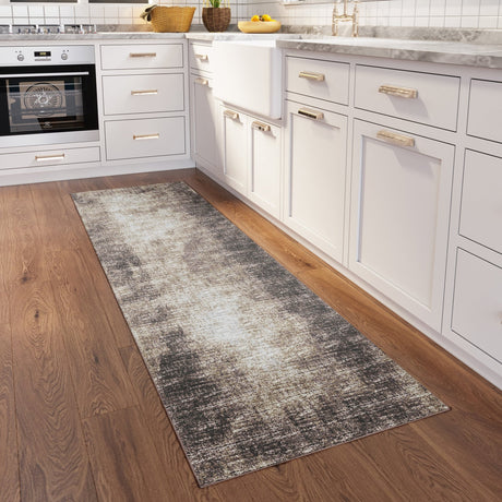 Dalyn Winslow WL1 Taupe Rug shown in a room