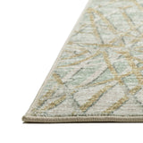 Dalyn Winslow WL2 Aloe Rug finished edge detail