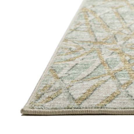 Dalyn Winslow WL2 Aloe Rug finished edge detail