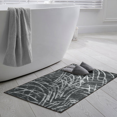 Dalyn Winslow WL2 Midnight Rug shown in a room