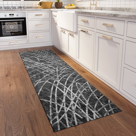 Dalyn Winslow WL2 Midnight Rug shown in a room