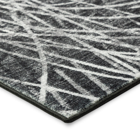 Dalyn Winslow WL2 Midnight Rug corner detail