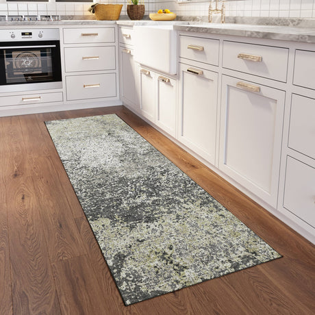 Dalyn Winslow WL3 Graphite Rug shown in a room