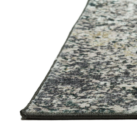 Dalyn Winslow WL3 Graphite Rug finished edge detail