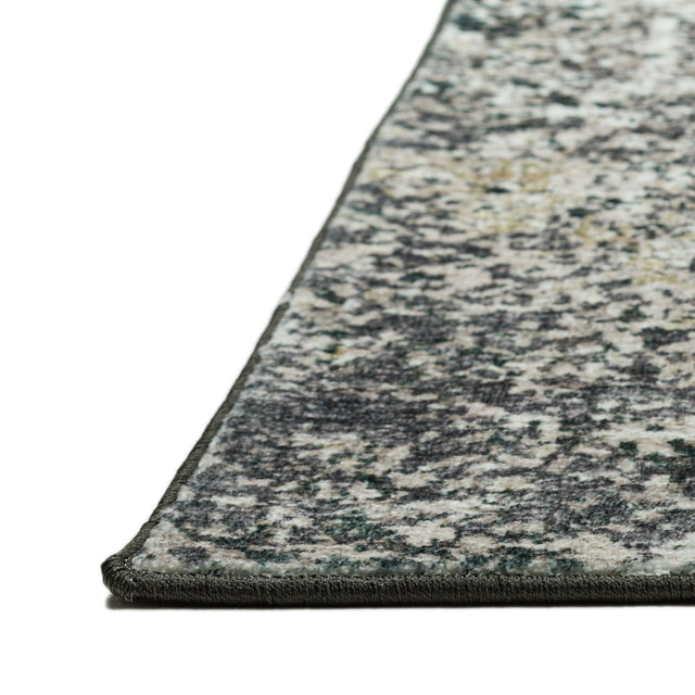 Dalyn Winslow WL3 Graphite Rug finished edge detail