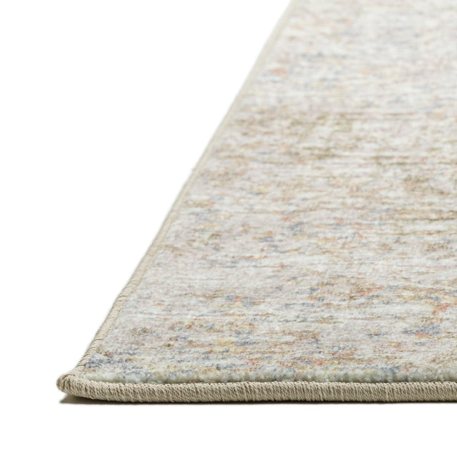 Dalyn Winslow WL3 Khaki Rug finished edge detail