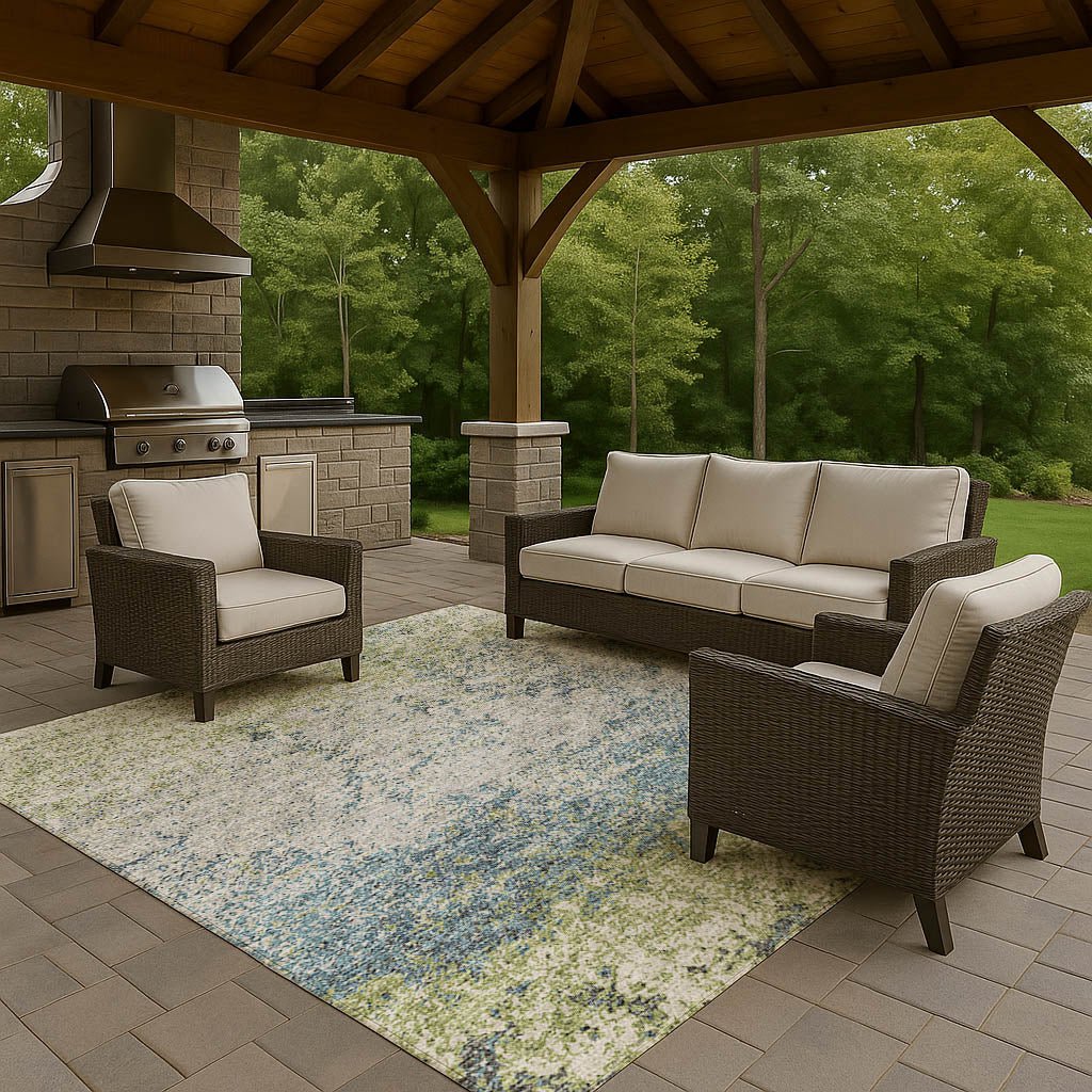 Dalyn Winslow WL3 Meadow Rug outdoor lifestyle image