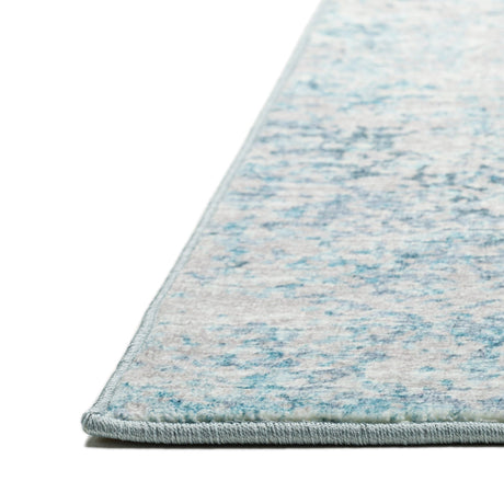 Dalyn Winslow WL3 Sky Rug finished edge detail