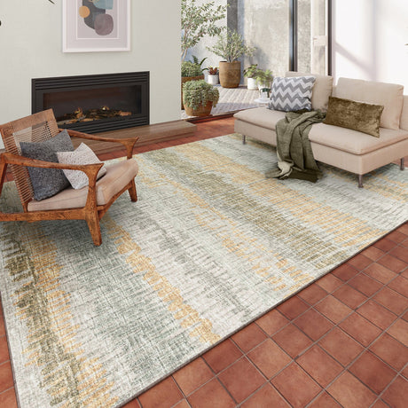 Dalyn Winslow WL4 Khaki Rug shown in a room