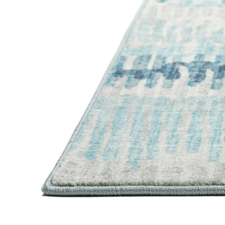 Dalyn Winslow WL4 Sky Rug finished edge detail