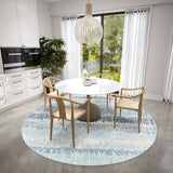 Dalyn Winslow WL4 Sky Rug shown in a room