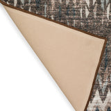Dalyn Winslow WL5 Driftwood Rug backing detail