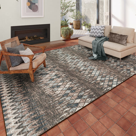 Dalyn Winslow WL5 Driftwood Rug shown in a room