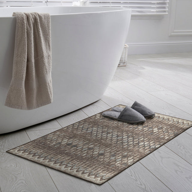 Dalyn Winslow WL5 Driftwood Rug shown in a room