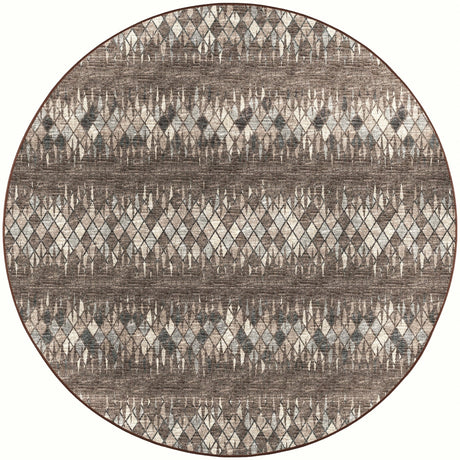 Dalyn Winslow WL5 Driftwood Rug round rug