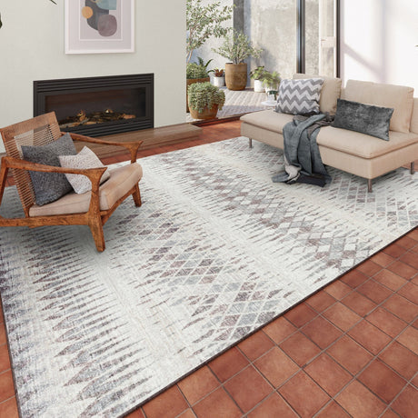 Dalyn Winslow WL5 Ivory Rug shown in a room