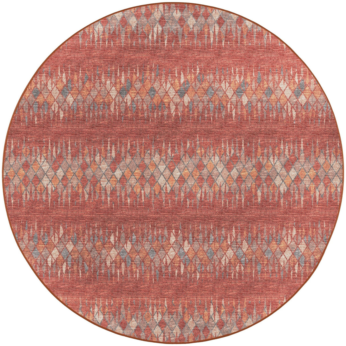 Dalyn Winslow WL5 Paprika Rug round rug