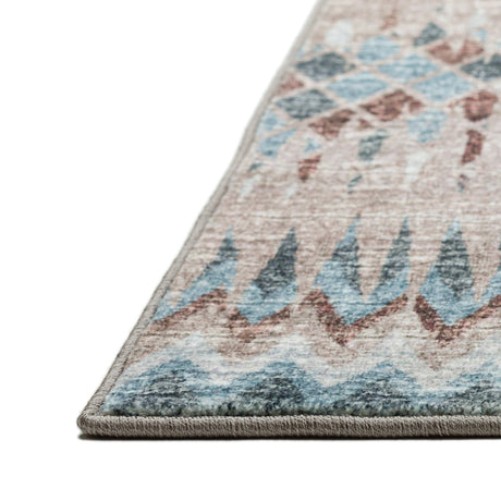 Dalyn Winslow WL5 Taupe Rug finished edge detail