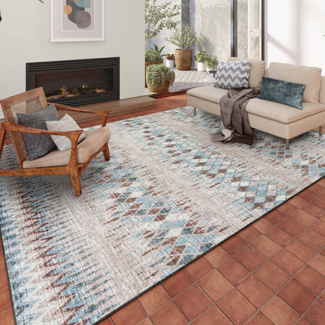 Dalyn Winslow WL5 Taupe Rug shown in a room