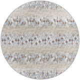 Dalyn Winslow WL5 Taupe Rug round rug