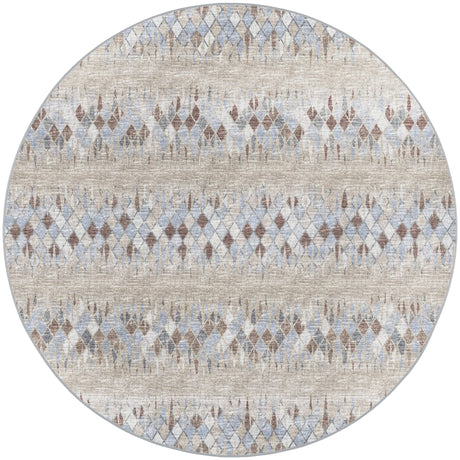 Dalyn Winslow WL5 Taupe Rug round rug