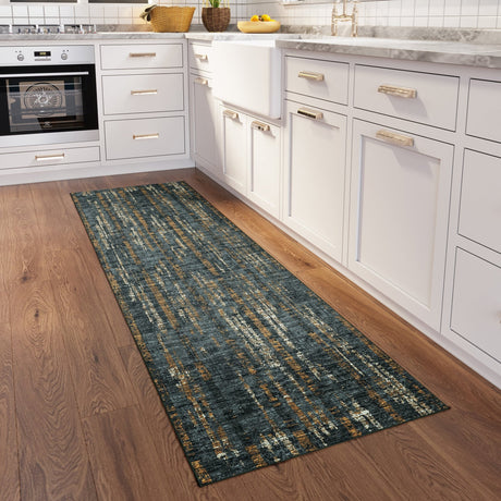 Dalyn Winslow WL6 Charcoal Rug shown in a room