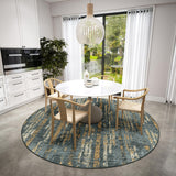Dalyn Winslow WL6 Charcoal Rug shown in a room