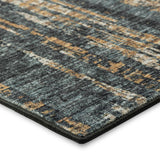 Dalyn Winslow WL6 Charcoal Rug corner detail