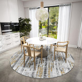 Dalyn Winslow WL6 Gray Rug shown in a room