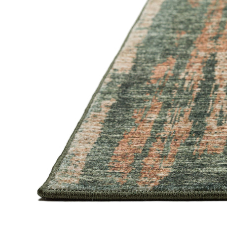 Dalyn Winslow WL6 Olive Rug finished edge detail