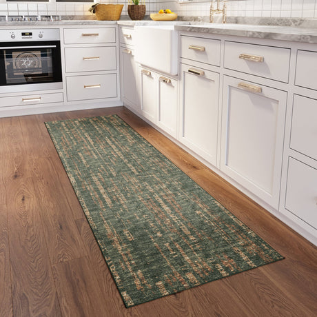 Dalyn Winslow WL6 Olive Rug shown in a room