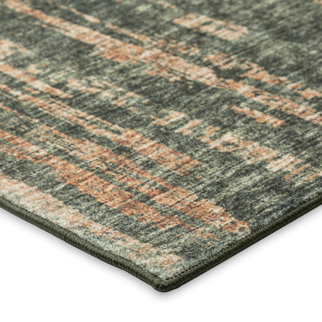 Dalyn Winslow WL6 Olive Rug corner detail