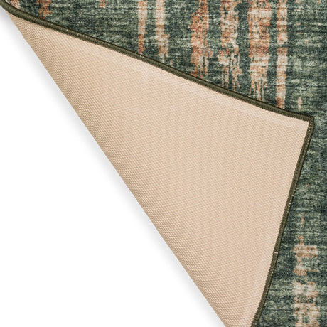 Dalyn Winslow WL6 Olive Rug backing detail