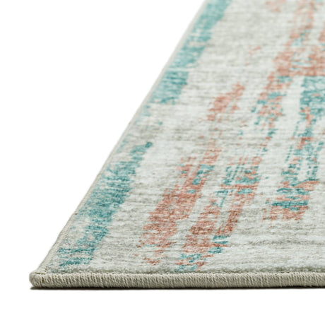 Dalyn Winslow WL6 Pearl Rug finished edge detail
