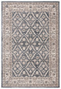 Safavieh Sofia 4'-0" x 5'-7" Rug in Dark Grey / Beige