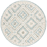 Safavieh Martha Stewart 6'-0" x 6'-0" Rug in Blue / Ivory