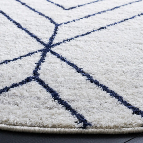 Safavieh Adirondack 6'-0" x 6'-0" Rug in Light Grey / Navy