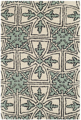 Safavieh Chatham 2'-0" x 3'-0" Rug in Light Blue / Ivory