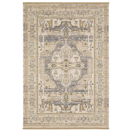 Oriental Weavers Sphinx Acacia ACA07 Grey Rugs - main flat