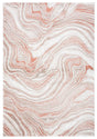 Safavieh Meadow 500 4'-0" x 6'-0" Rug in Rust / Ivory