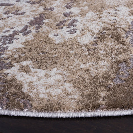 Safavieh Craft 6'-7" x 6'-7" Rug in Grey / Taupe