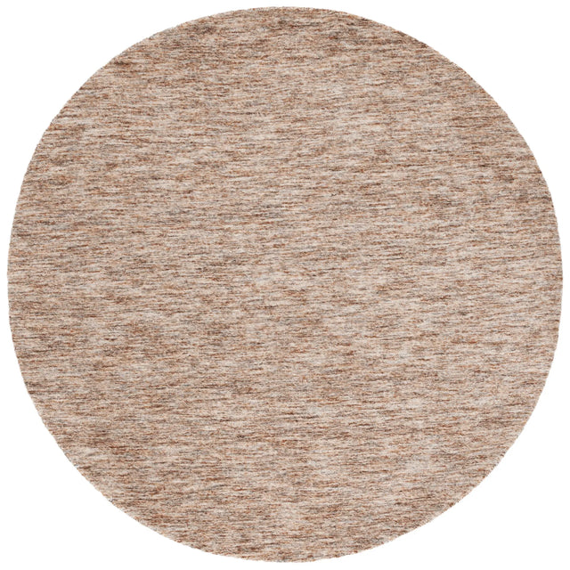 Safavieh Himalaya 6'-0" x 6'-0" Rug in Rust / Beige