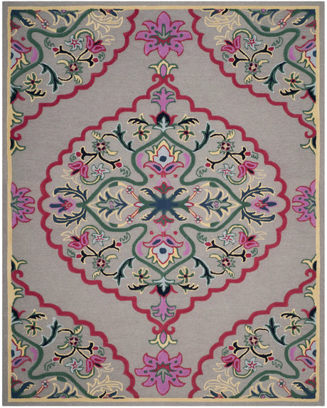 Safavieh Bellagio 10'-0" x 14'-0" Rug in Dark Grey / Multi