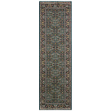 Oriental Weavers Sphinx Kashan 180L1 Navy / Multi Rugs - runner