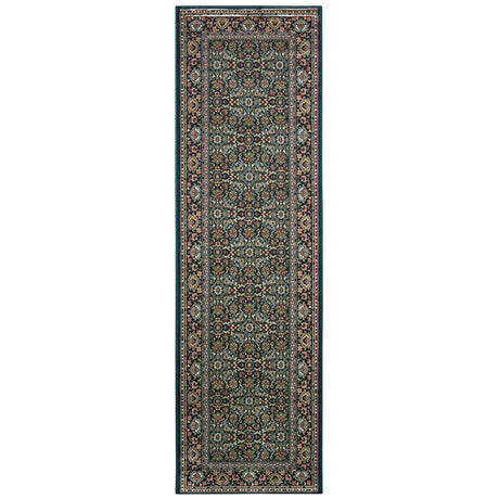 Oriental Weavers Sphinx Kashan 180L1 Navy / Multi Rugs - runner