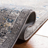 Safavieh Evoke 4'-0" x 6'-0" Rug in Dark Grey / Yellow