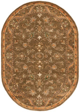Safavieh Antiquity 4'-6" x 6'-6" Rug in Olive / Gold